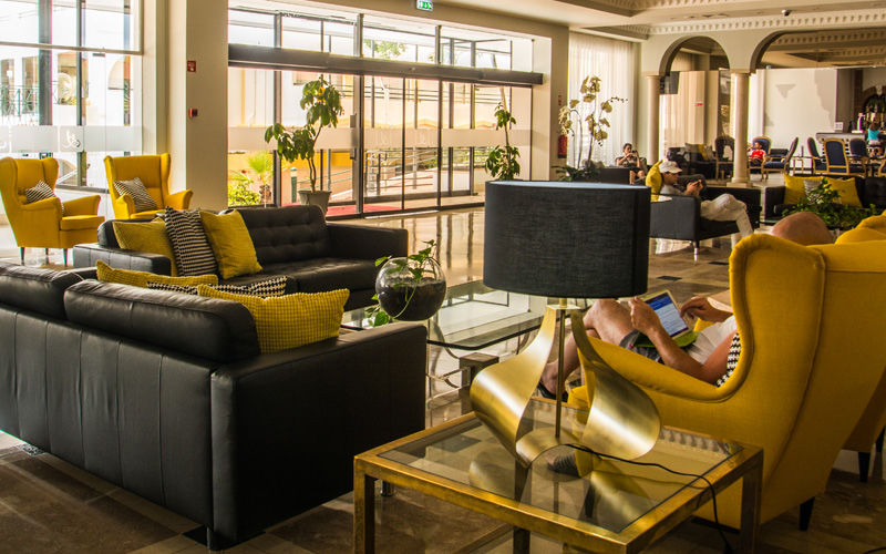 אלבופיירה Luna Hotel Da Oura מראה חיצוני תמונה